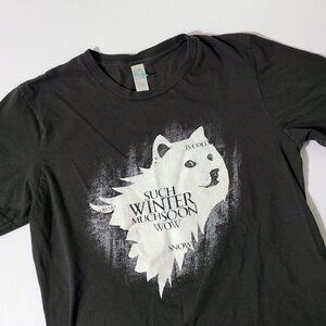 So Games Much Thrones Wow Graphic T-Shirt Size M